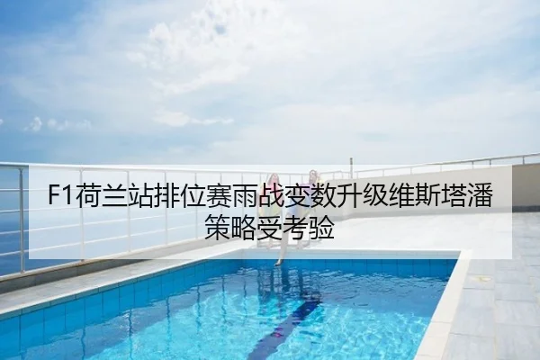 F1荷兰站排位赛雨战变数升级维斯塔潘策略受考验